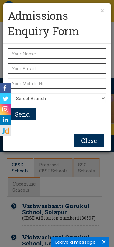 Mobile view