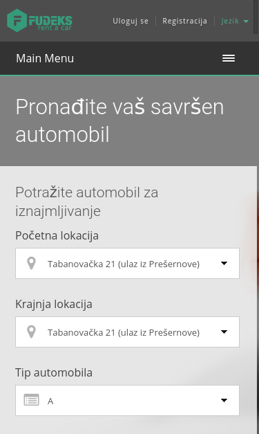 Mobile view