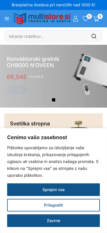 Mobile view