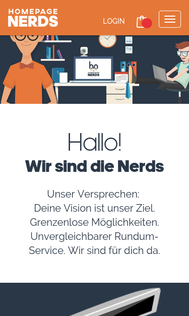 Mobile view