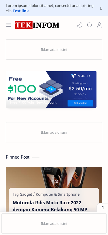 Mobile view