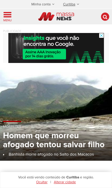 Mobile view