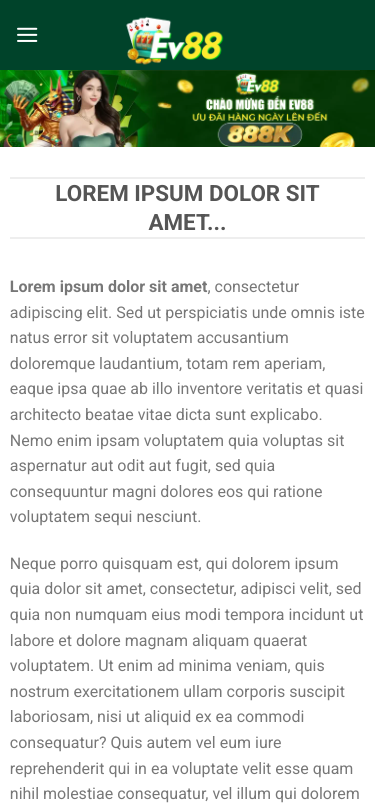 Mobile view