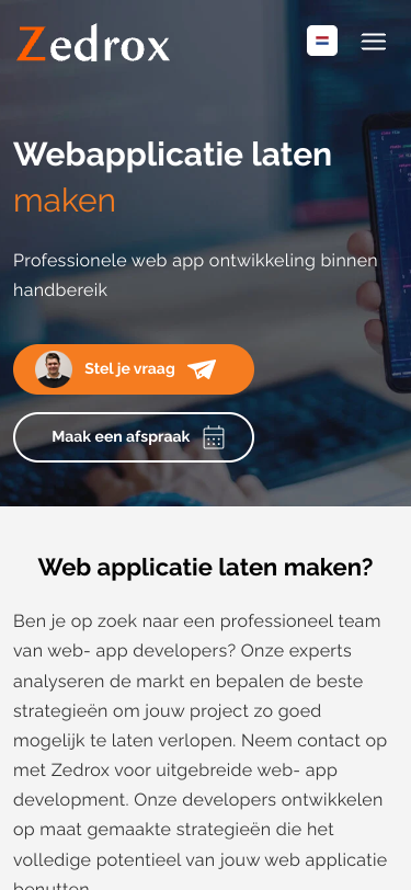 Mobile view