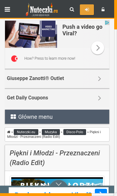 Mobile view