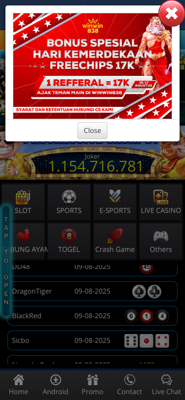 Mobile view