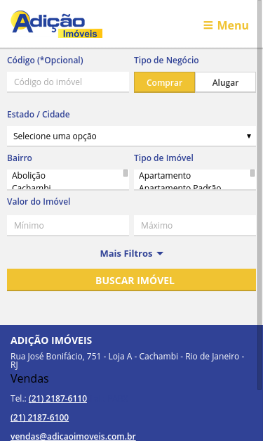 Mobile view
