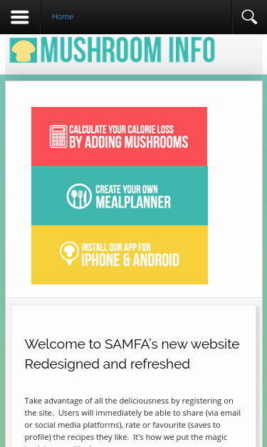 Mobile view