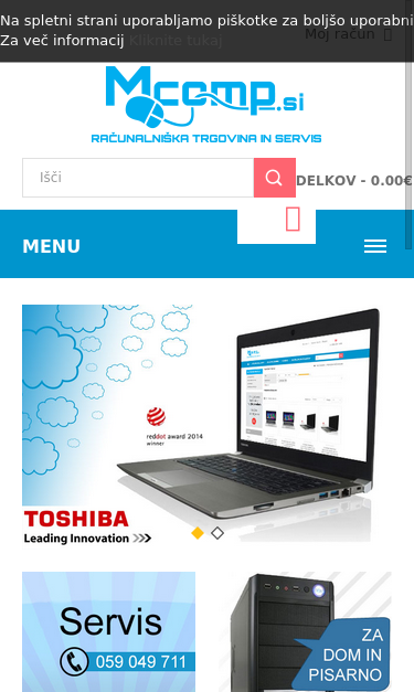 Mobile view