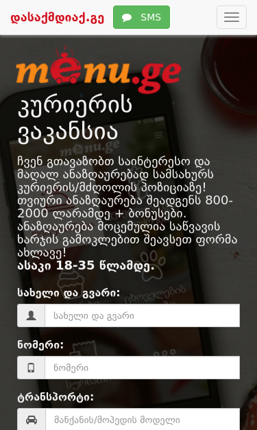 Mobile view