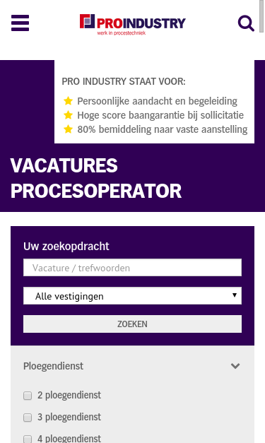 Mobile view