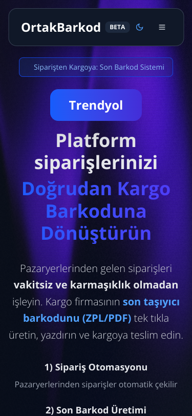 Mobile view