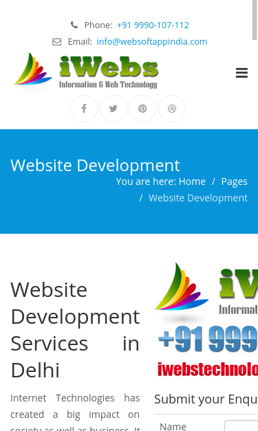 Mobile view
