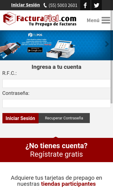 Mobile view