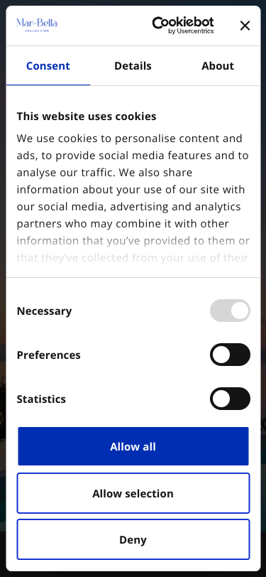 Mobile view