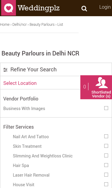 Mobile view