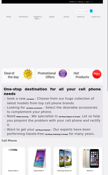 Mobile view