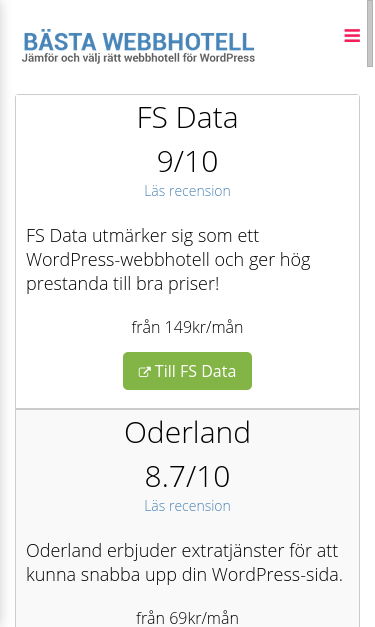 Mobile view