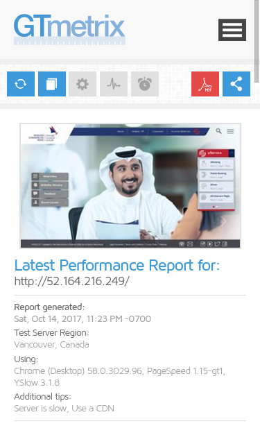 Mobile view