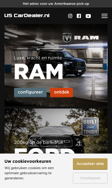 Mobile view