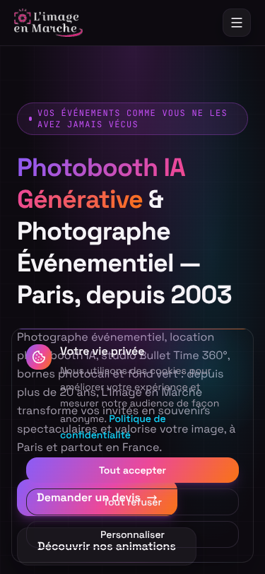 Mobile view