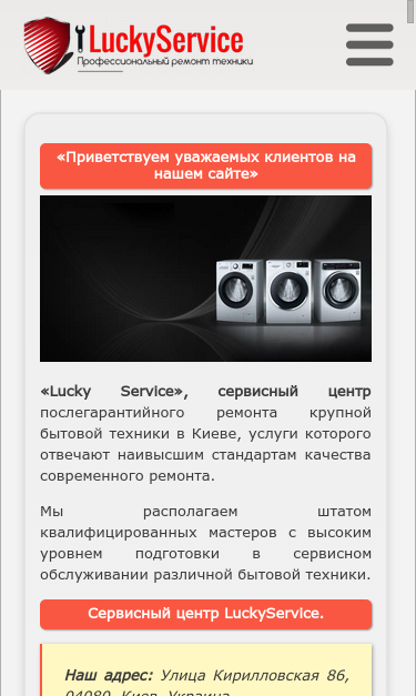 Mobile view