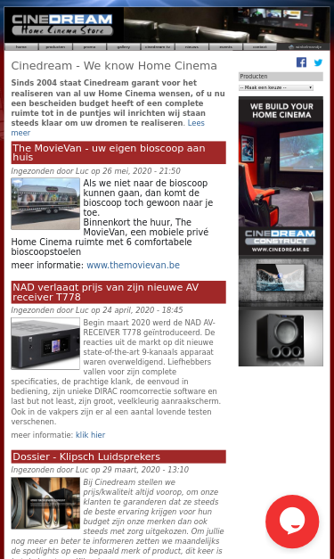 Mobile view