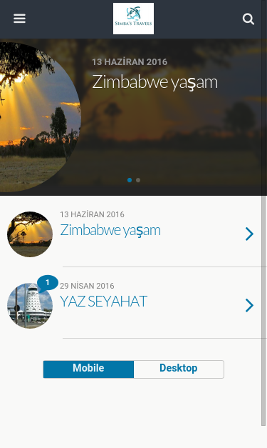 Mobile view