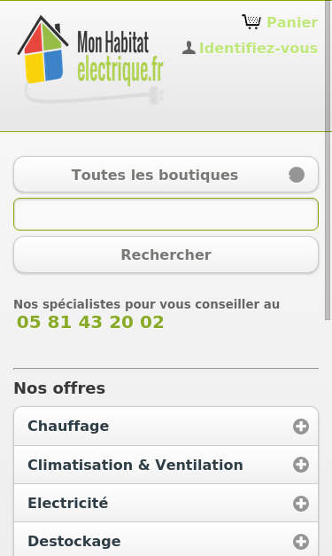 Mobile view