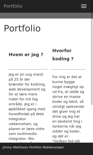 Mobile view