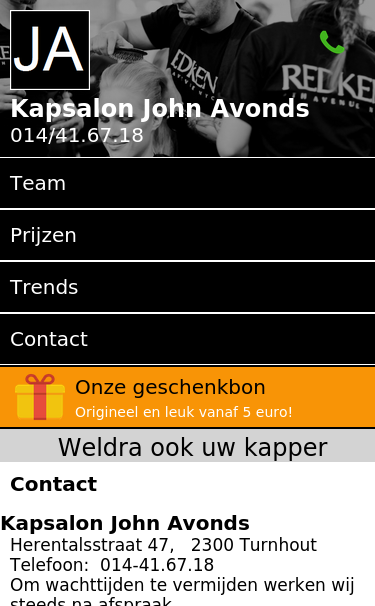 Mobile view