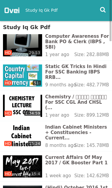 Mobile view