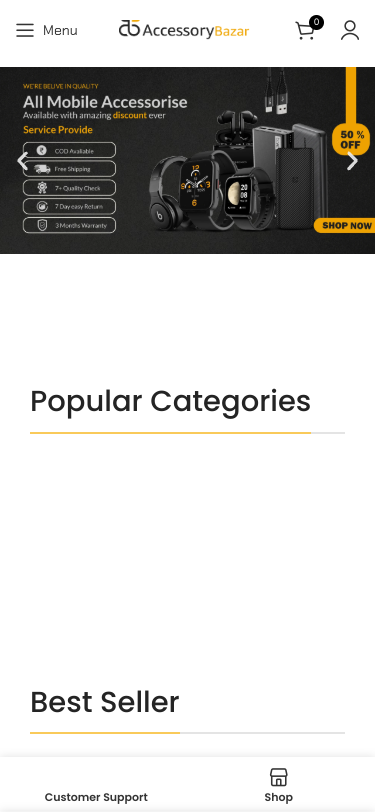 Mobile view