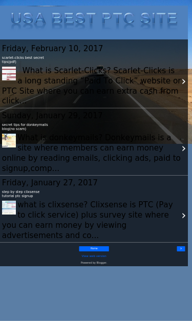 Mobile view