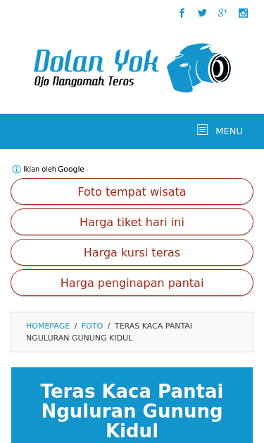 Mobile view