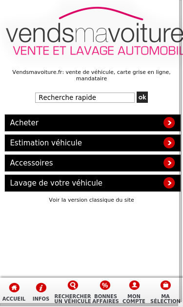 Mobile view
