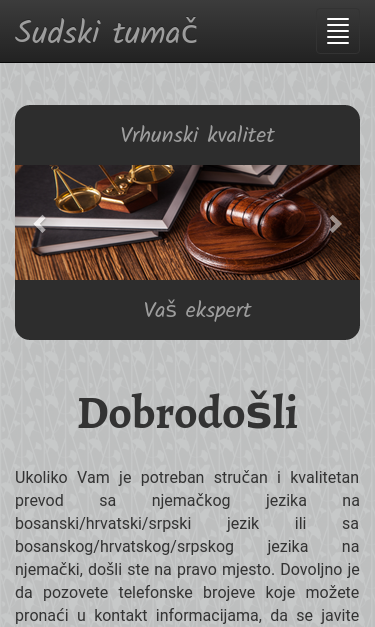 Mobile view