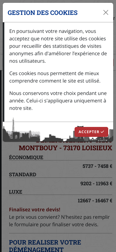 Mobile view