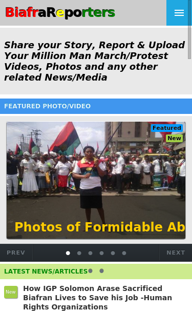 Mobile view