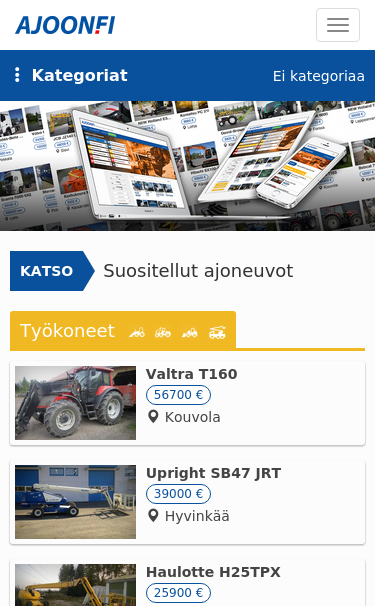 Mobile view