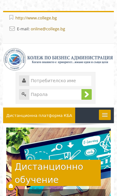 Mobile view