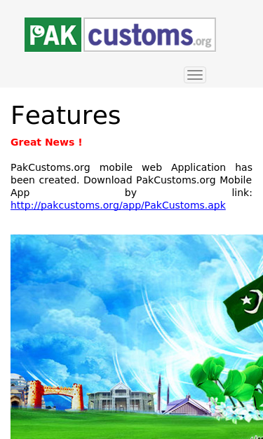 Mobile view