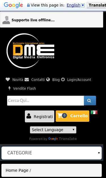 Mobile view