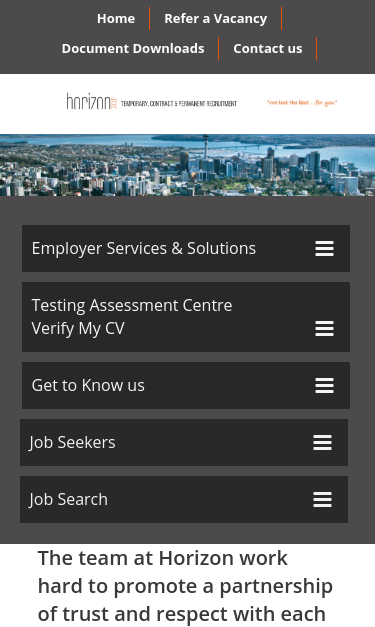 Mobile view