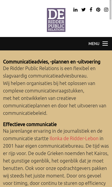 Mobile view