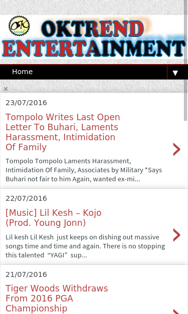 Mobile view