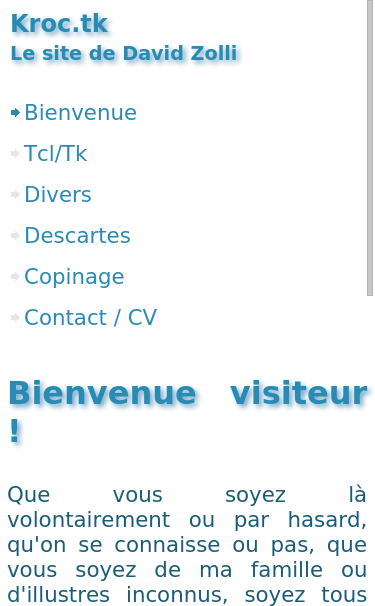 Mobile view