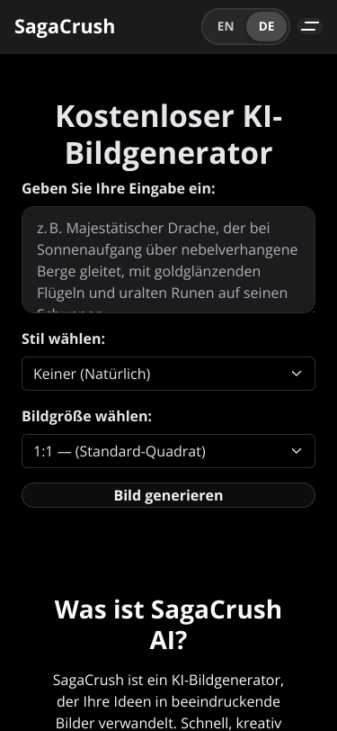 Mobile view