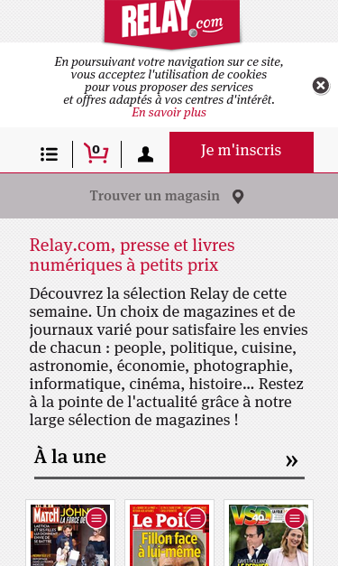 Mobile view