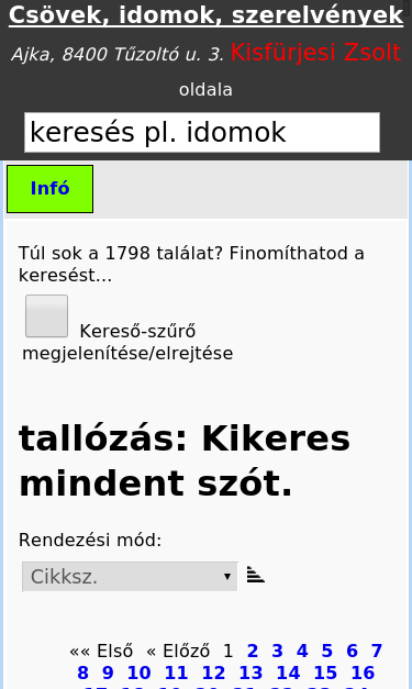 Mobile view